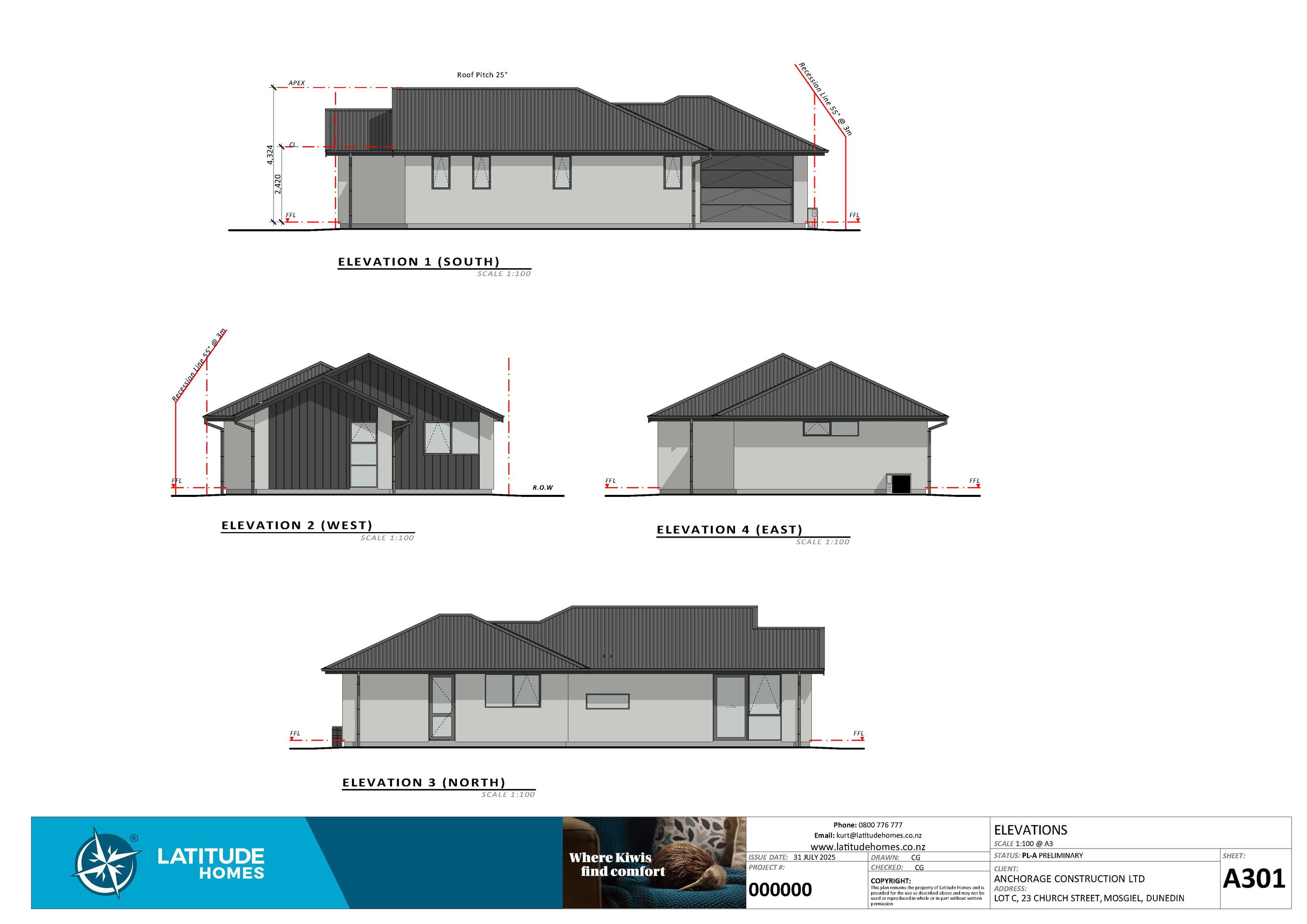 Modern Mosgiel Townhouse Living - 2 bedroom floor plan 3